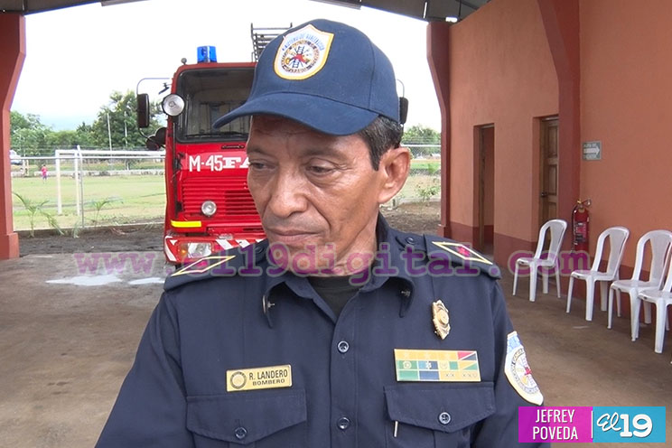 Inauguran nueva estación de bomberos en Masaya