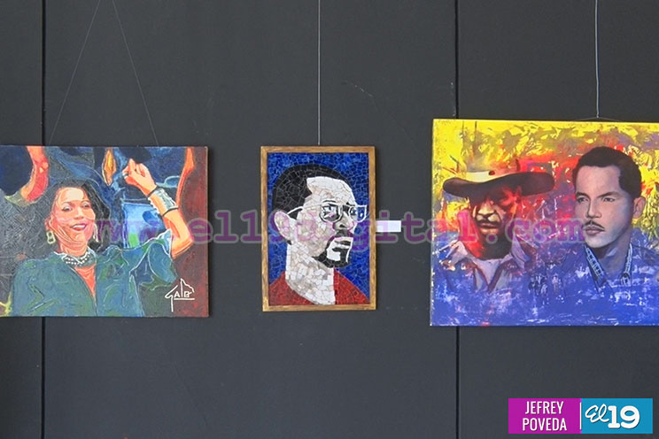 Abren al público exposición de artes plásticas en saludo al 37 aniversario de la Revolución Popular Sandinista