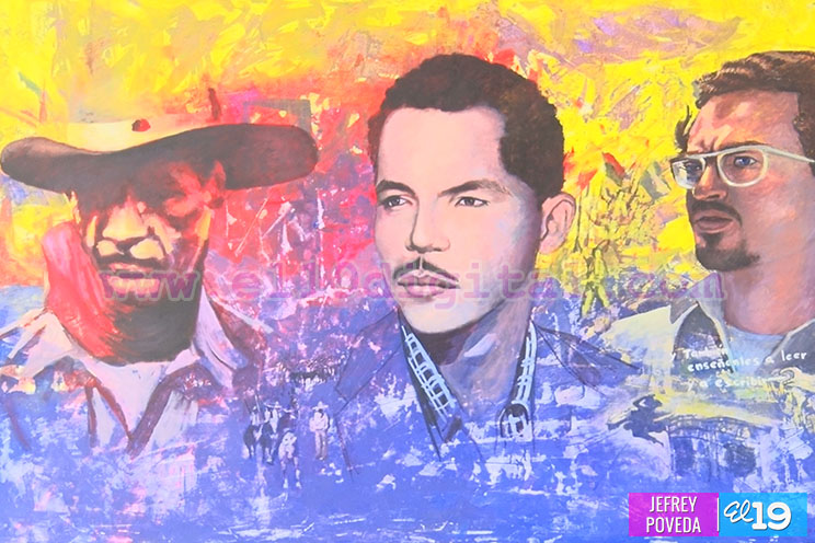 Abren al público exposición de artes plásticas en saludo al 37 aniversario de la Revolución Popular Sandinista