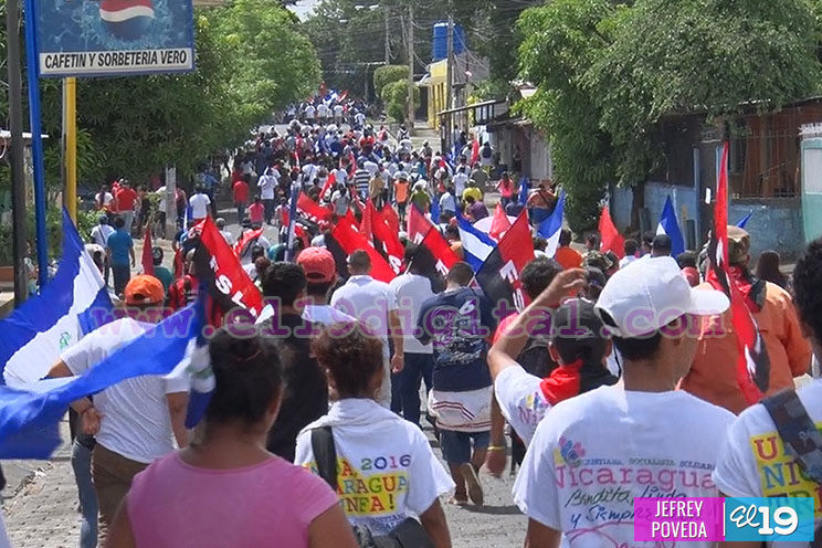 Miles de familias participan del Repliegue a Piedra Quemada