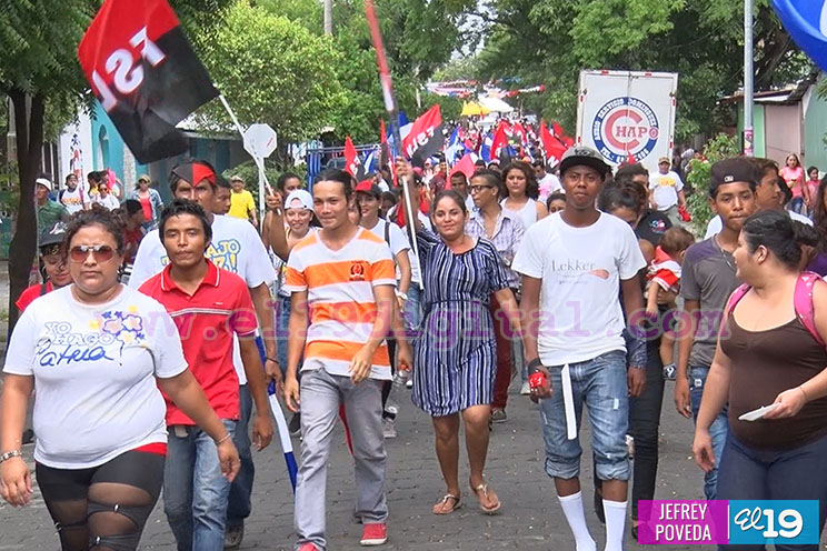 Miles de familias participan del Repliegue a Piedra Quemada