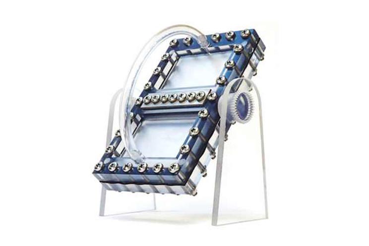 Inventan una batería que funciona gracias a la gravedad