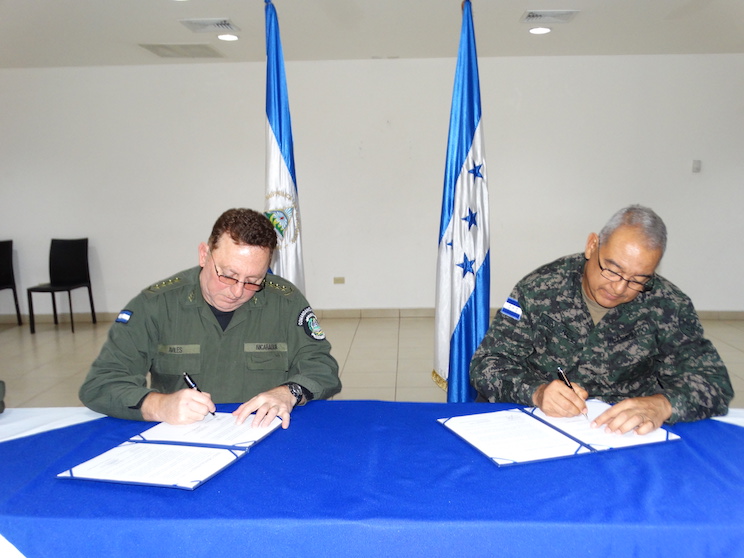 Nicaragua y Honduras evalúan avances en operaciones coordinadas y seguridad común