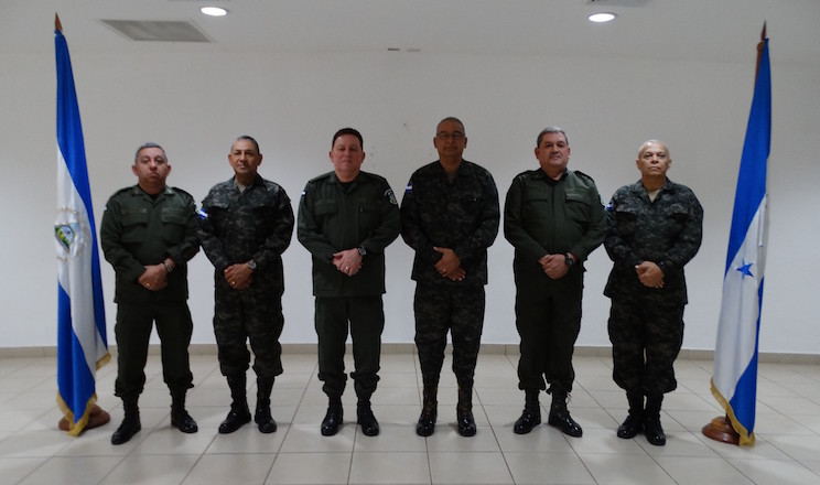 Nicaragua y Honduras evalúan avances en operaciones coordinadas y seguridad común