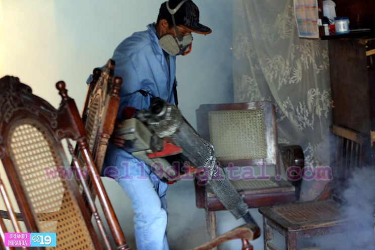 Familias del barrio Las Piedrecitas destacan efectividad en el proceso de fumigación domiciliar
