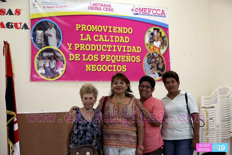 Programa Usura Cero permite el crecimiento económico de las mujeres nicaragüenses