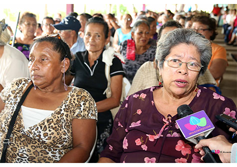 Adultos Mayores agradecen al gobierno por restituirles sus derechos