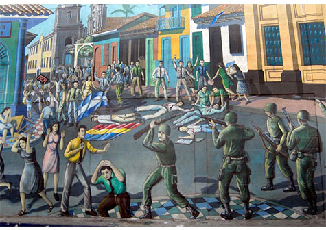 Comunidad universitaria de León conmemora el 54 aniversario de la masacre estudiantil