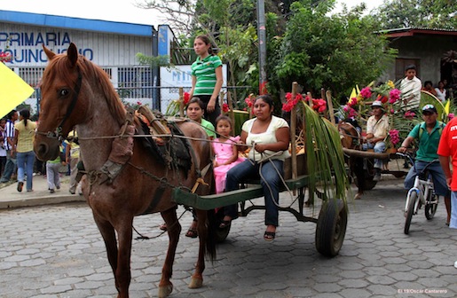 Niquinohomo vive su tradicional procesión de Jesús Resucitado