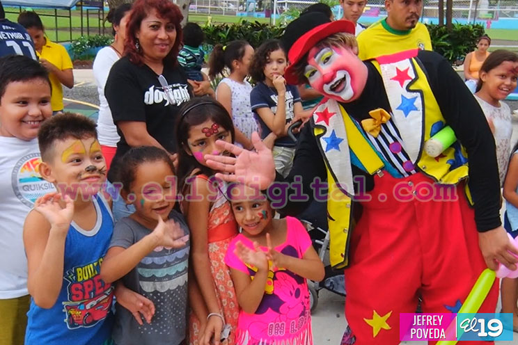 Alegres Fiestas en Parques capitalinos en saludo a las victorias del mes de Julio