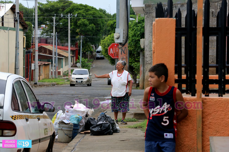 Alcaldía de Managua continúa trabajando por espacios libres de basura en barrios capitalinos  