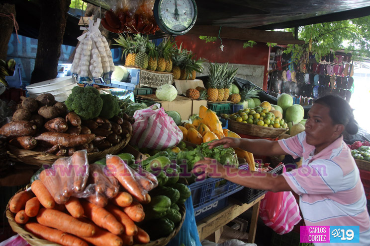 Mercados abastecidos de productos para esta semana