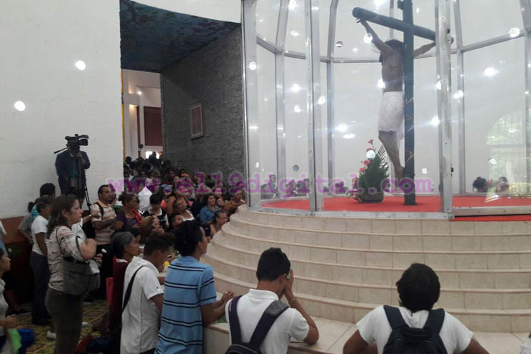 'La Sangre de Cristo' retorna a su capilla tras celebrar 378 años con el pueblo nicaragüense