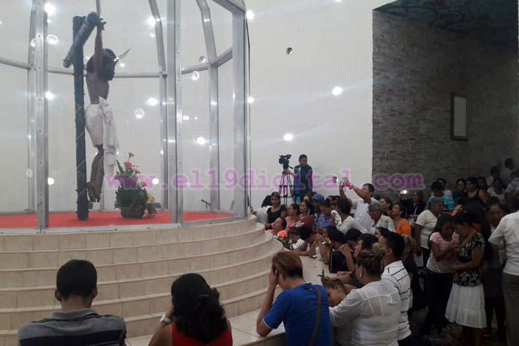 'La Sangre de Cristo' retorna a su capilla tras celebrar 378 años con el pueblo nicaragüense