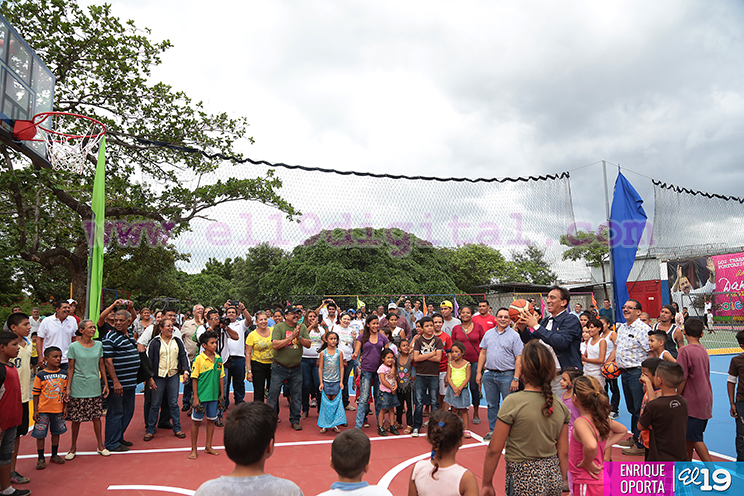 Con mucha alegría se inaugura nuevo Parque Oscar Turcios
