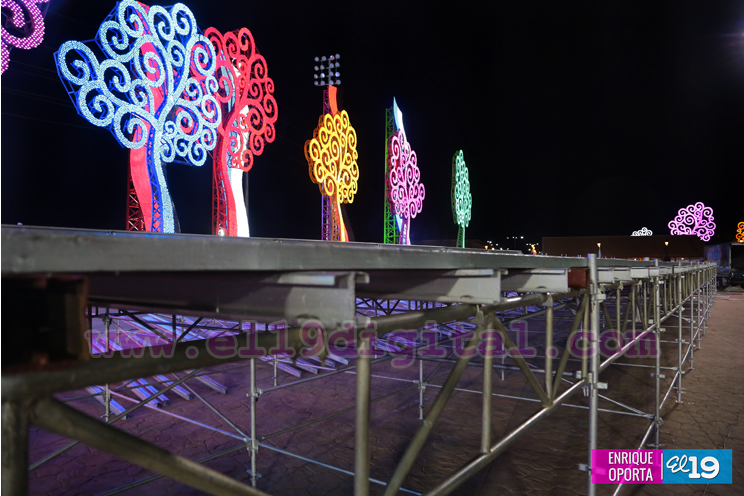 Así continúan los preparativos en Plaza de La Fé para celebrar el 19 de Julio