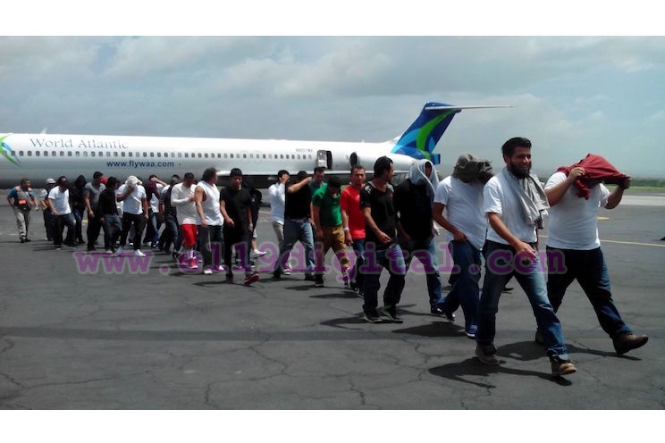 Gobierno Sandinista recibe solidariamente a hermanos nicaragüenses deportados de Estados Unidos
