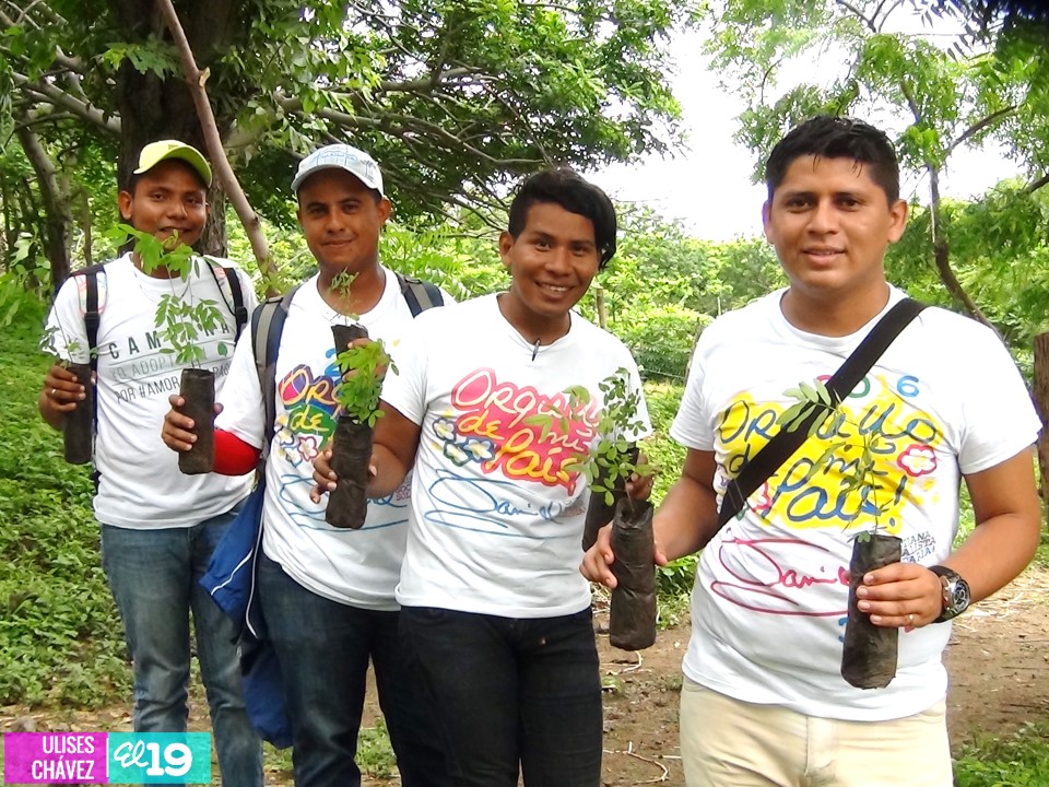 Juventud granadina realiza jornada de reforestación