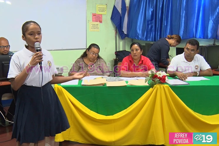 Inicia concurso distrital de oratoria sobre historia de Nicaragua