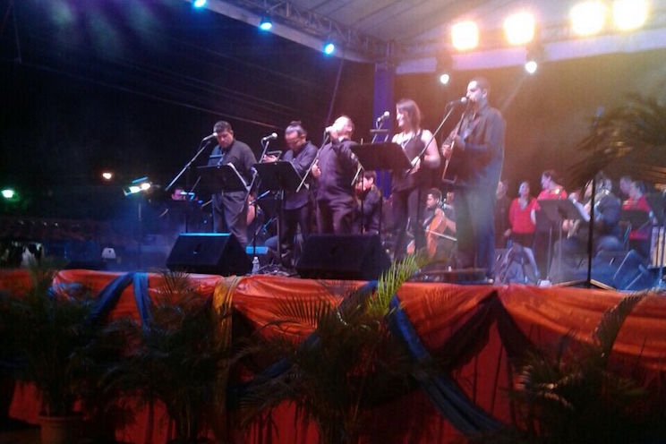 Concierto "Cantos a la Revolución" en Juigalpa, Chontales