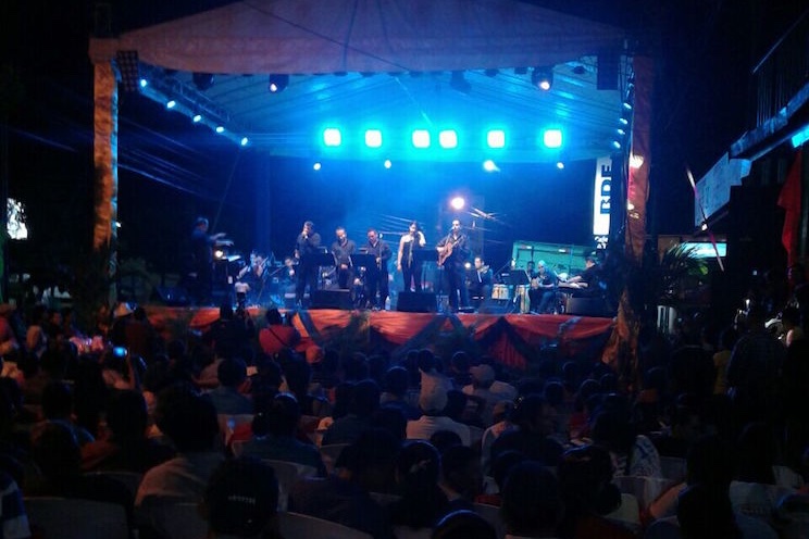 Concierto "Cantos a la Revolución" en Juigalpa, Chontales