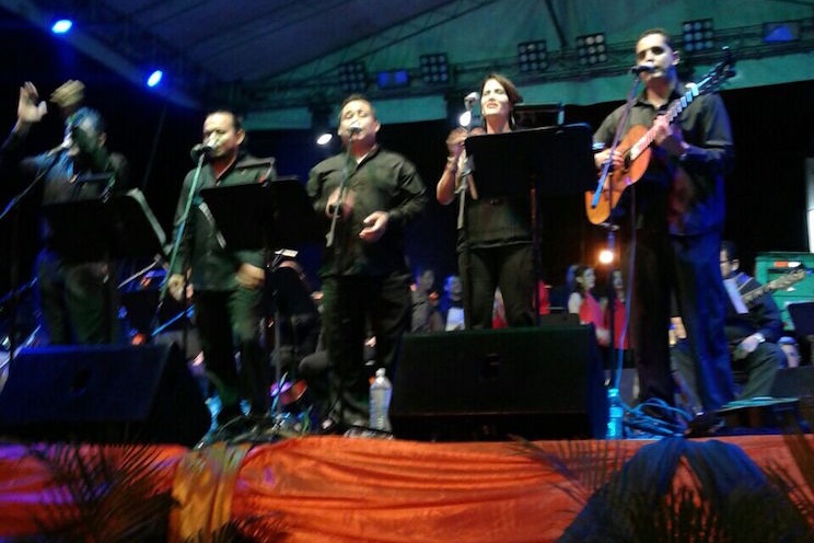 Concierto "Cantos a la Revolución" en Juigalpa, Chontales