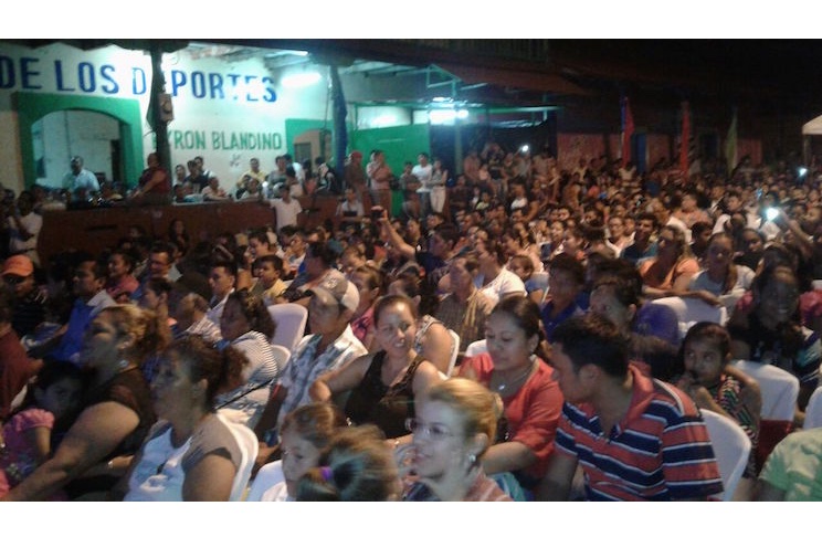 Concierto "Cantos a la Revolución" en Juigalpa, Chontales
