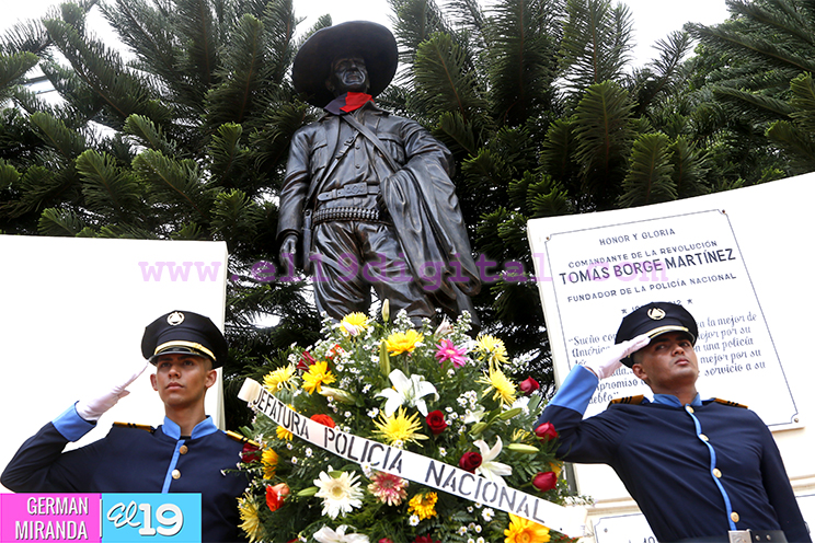 Policía Nacional celebra 37 años de Revolución