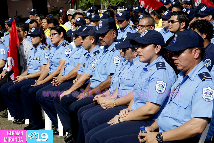 Policía Nacional celebra 37 años de Revolución