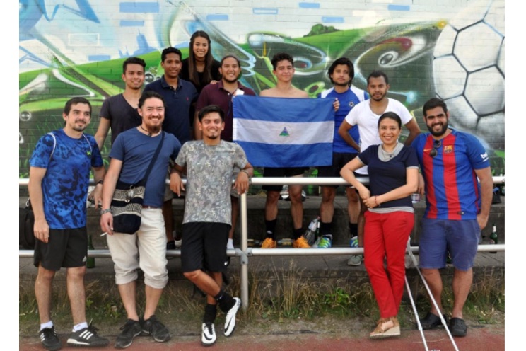Décima octava copa de fútbol "San Rafael del Sur" por la solidaridad con Nicaragua (FOTOS)