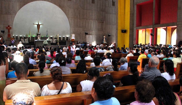 Monseñor Fortunatus reconoce el inmenso amor que tiene Nicaragua hacia Jesucristo, la Virgen María y el Santo Padre