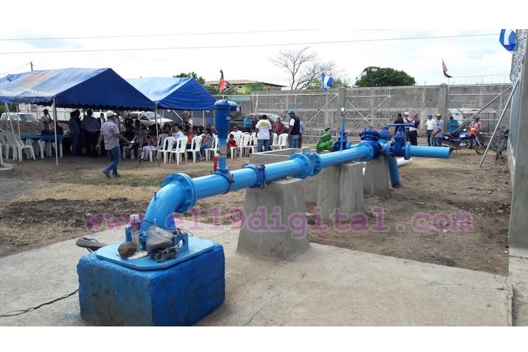 Sébaco tendrá agua las 24 horas gracias al Buen Gobierno Sandinista