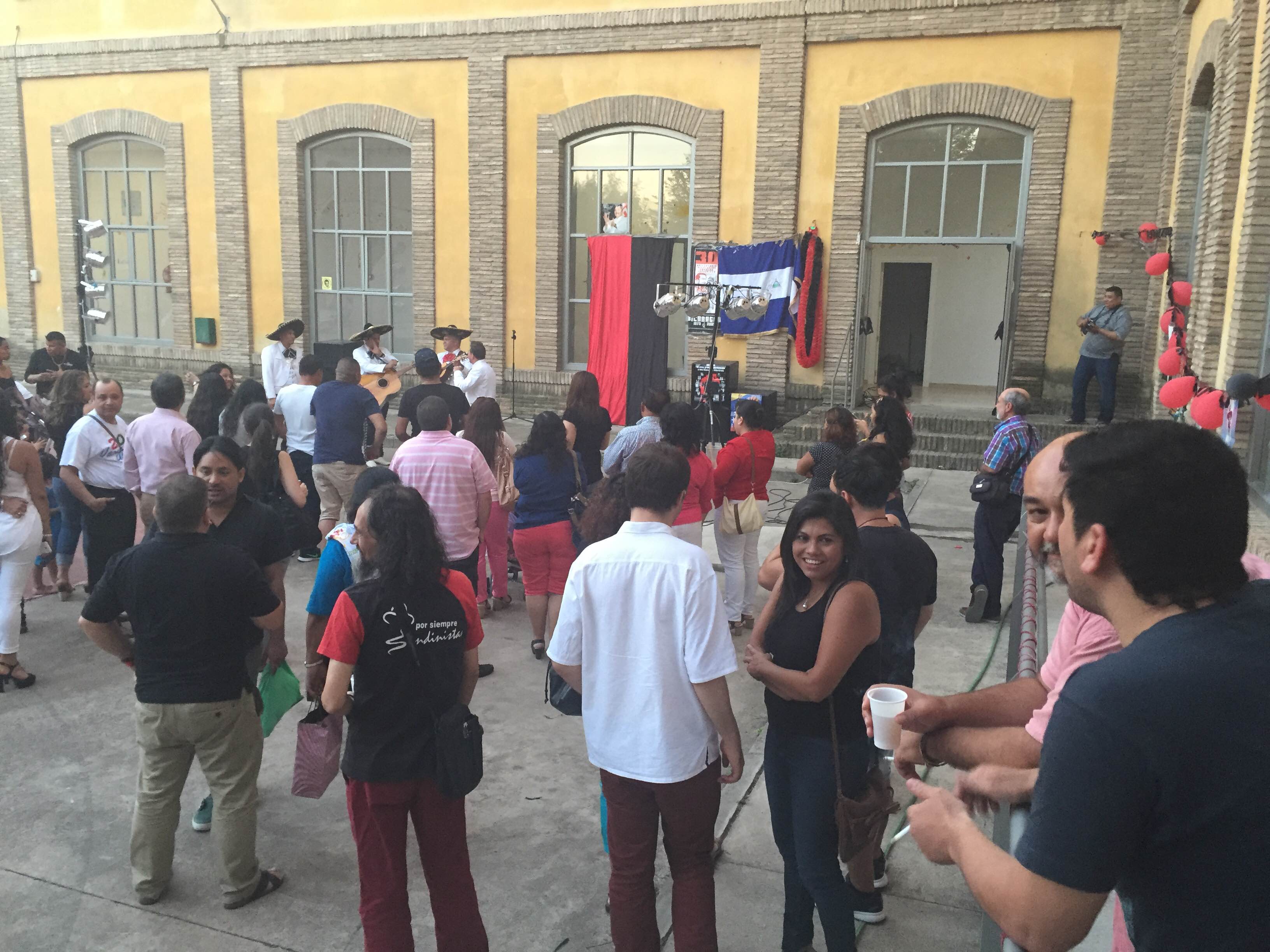 Homenaje al 37 Aniversario de la Revolución Popular Sandinista en España