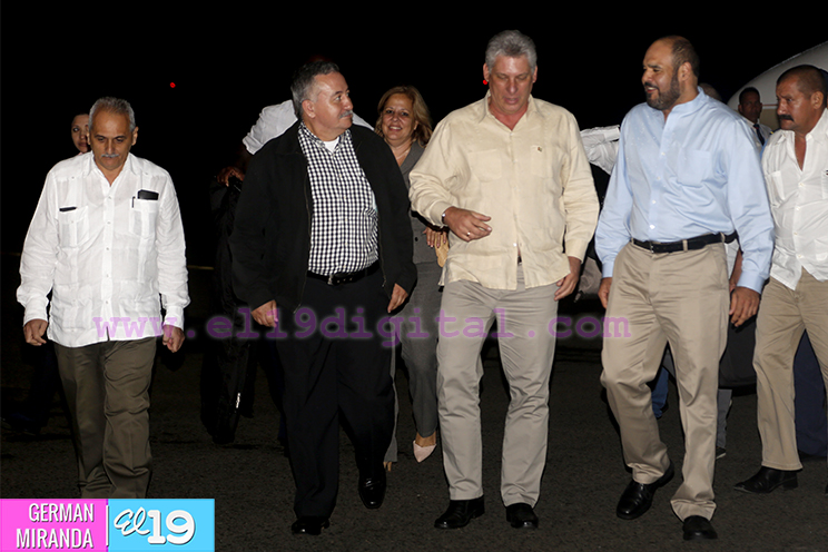 Llega a Nicaragua Vicepresidente de Cuba, Miguel Díaz-Canel