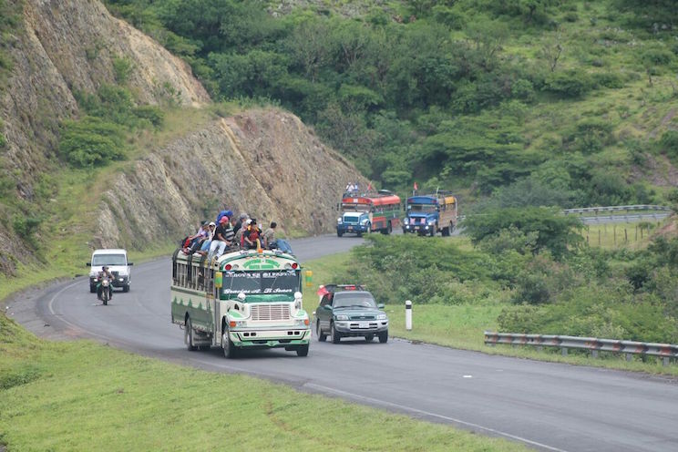 En Fotos: Familias de Jinotega parten en Alegría hacia Plaza La Fe