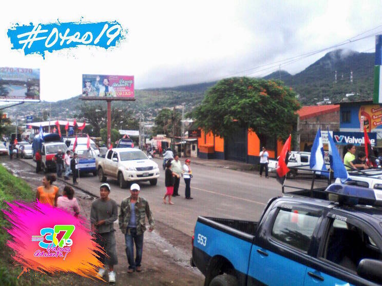 Caravanas de la Victoria cada vez más cerca de Managua