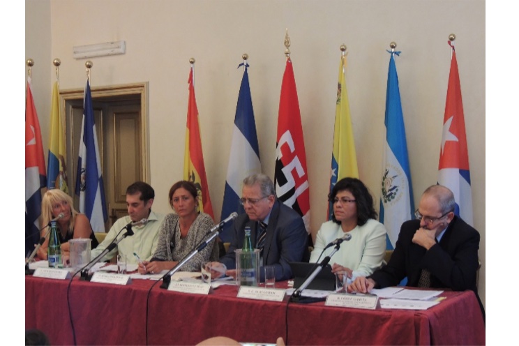 América Latina se une en Roma para rendir homenaje al 37 Aniversario de nuestra Revolución Popular Sandinista