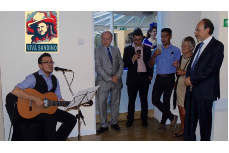 Celebración y Alegría en el Reino Unido por el 37 Aniversario de la Revolución Sandinista