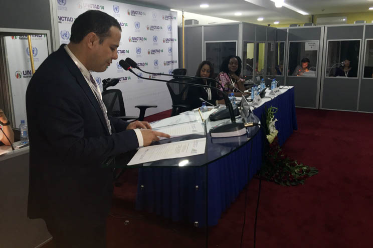 Nicaragua ratifica ante Naciones Unidas su compromiso con el comercio y el desarrollo bajo énfasis social, ambiental y humano