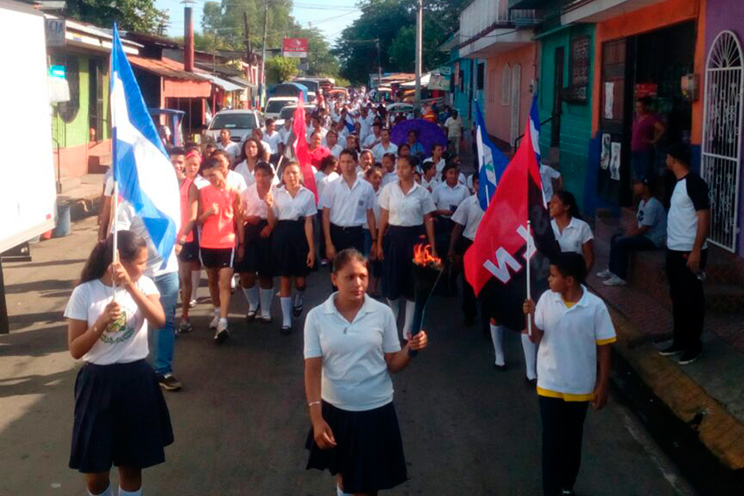 Celebran en Chichigalpa el Día del Estudiante en una época de mayor protagonismo y derechos restitudos