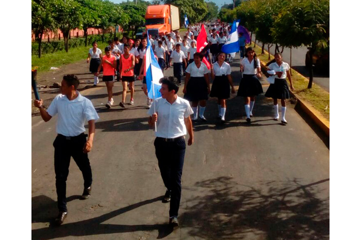 Celebran en Chichigalpa el Día del Estudiante en una época de mayor protagonismo y derechos restitudos