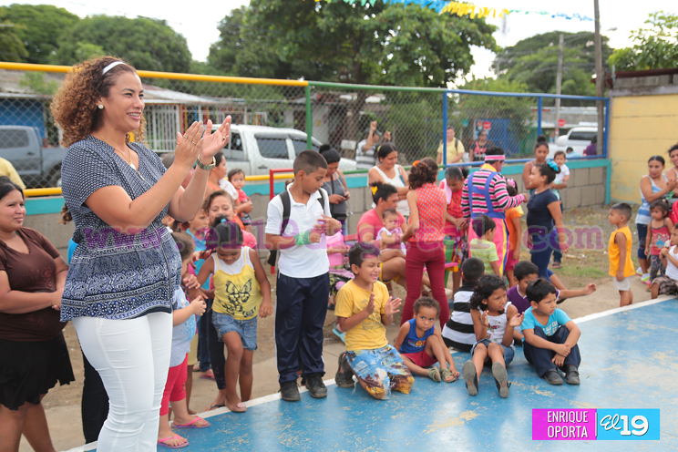 Barrio Pantasma disfruta de nueva cancha deportiva
