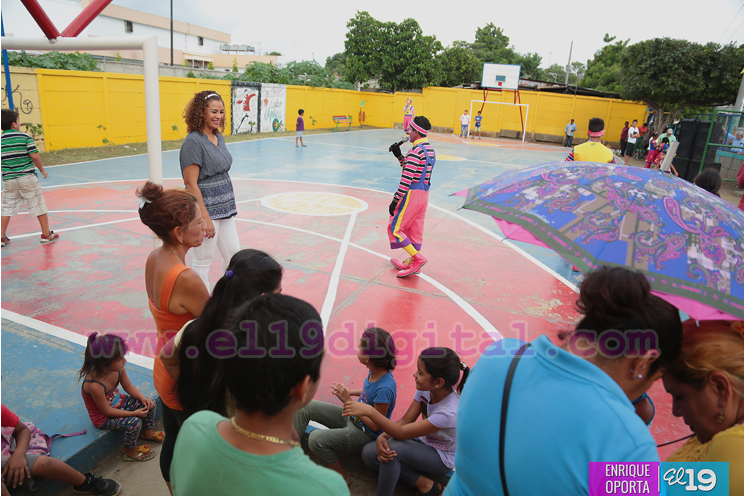 Barrio Pantasma disfruta de nueva cancha deportiva
