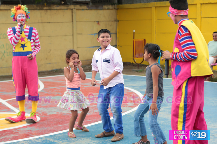 Barrio Pantasma disfruta de nueva cancha deportiva