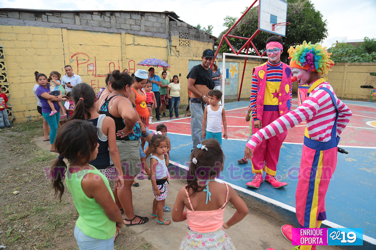 Barrio Pantasma disfruta de nueva cancha deportiva