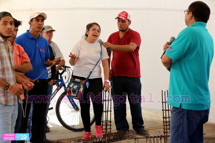 Feria de la Construcción de la Vivienda Popular Progresiva enseña a familias de Masaya a construir a bajo costo y con seguridad