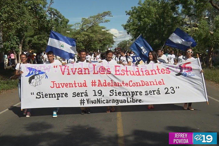 Nicaragua celebra el Día del Estudiante