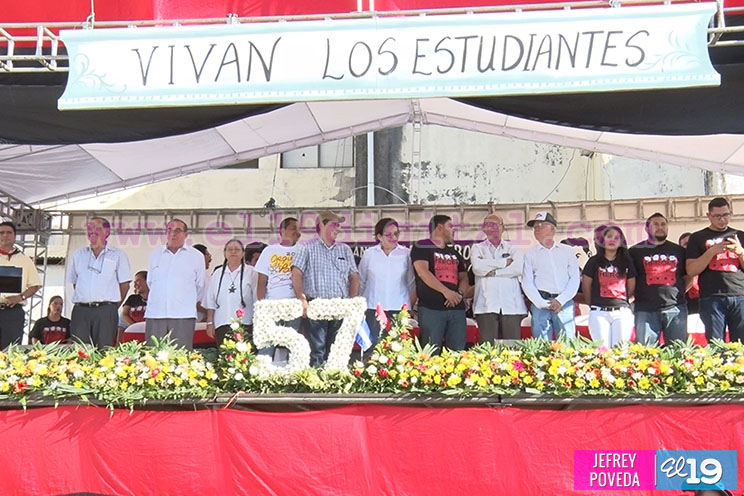 Nicaragua celebra el Día del Estudiante