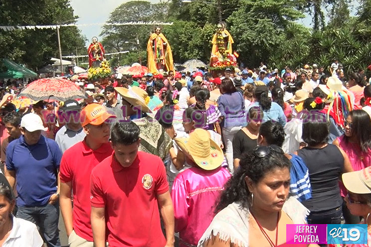 Devotos de Santiago Apóstol se vuelcan en devoción y fe durante fiestas patronales de Jinotepe