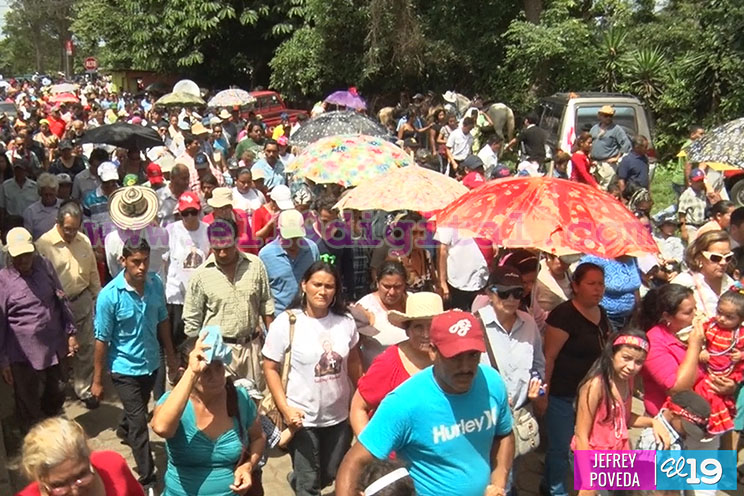 Devotos de Santiago Apóstol se vuelcan en devoción y fe durante fiestas patronales de Jinotepe
